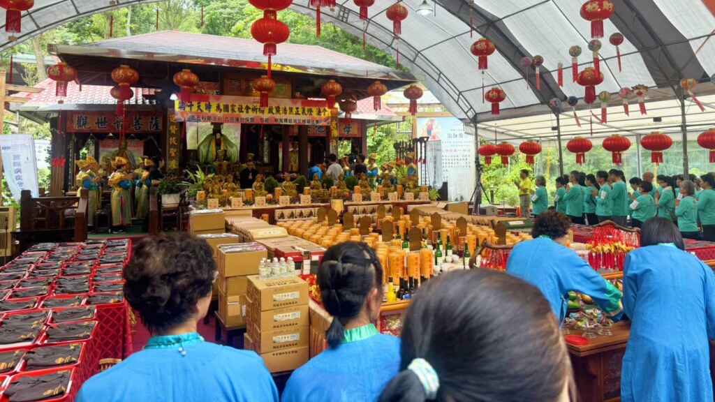 台灣廟宇 祈福儀式